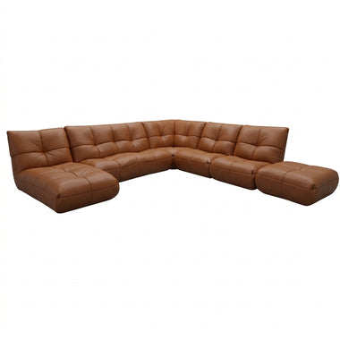 Comet Corner Sofa - Combination 1 - Corner Sofa Group Cat 20S Sterling Home 3 BXS-334E PECAN BROWN