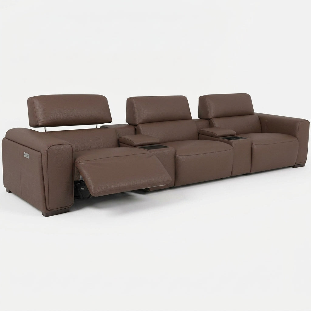Majestic Media 3 Seater Sofa - Media 3 Seater Sofa Cat20S - Power Recliner with USB 3 Seater Sofas Sterling Home 3