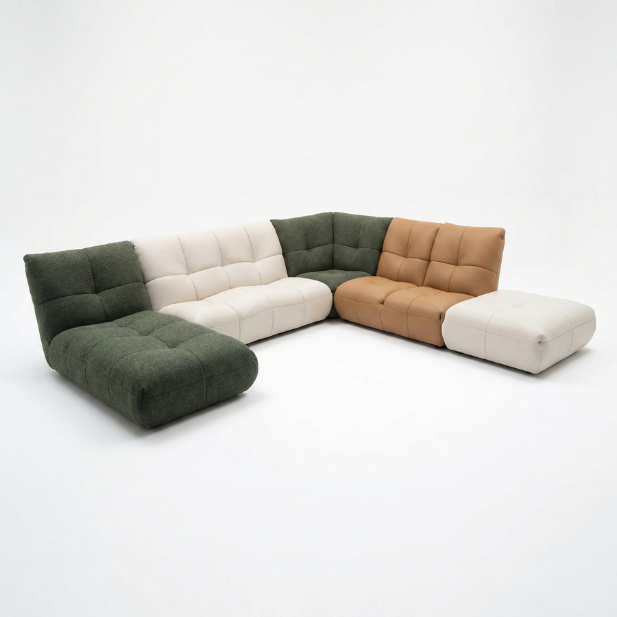 Comet Corner Sofa - Combination 1 - Corner Sofa Group Cat 20S + Fabric Corner Sofas Sterling Home 1