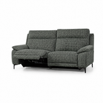 Nicoletti Vivaldi 3 Seater Recliner Sofa On Legs  - 3 Seater Double Power Recliner on Legs NA/NE - Power Recliner with USB-C
