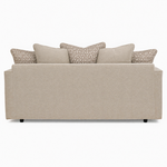 Hope 3 Seater Sofa - 3 Seater Sofa Grade B — Pillow Back / Lassie Linen/Wisp Gold/Larry Latte / Dark Brown Feet, gallery image 3