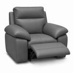 Nicoletti Vivaldi Recliner Armchair - Power Recliner Chair CB Torello - Power Recliner with USB-C — Torello PS Grigio Scuro 327, gallery image 2