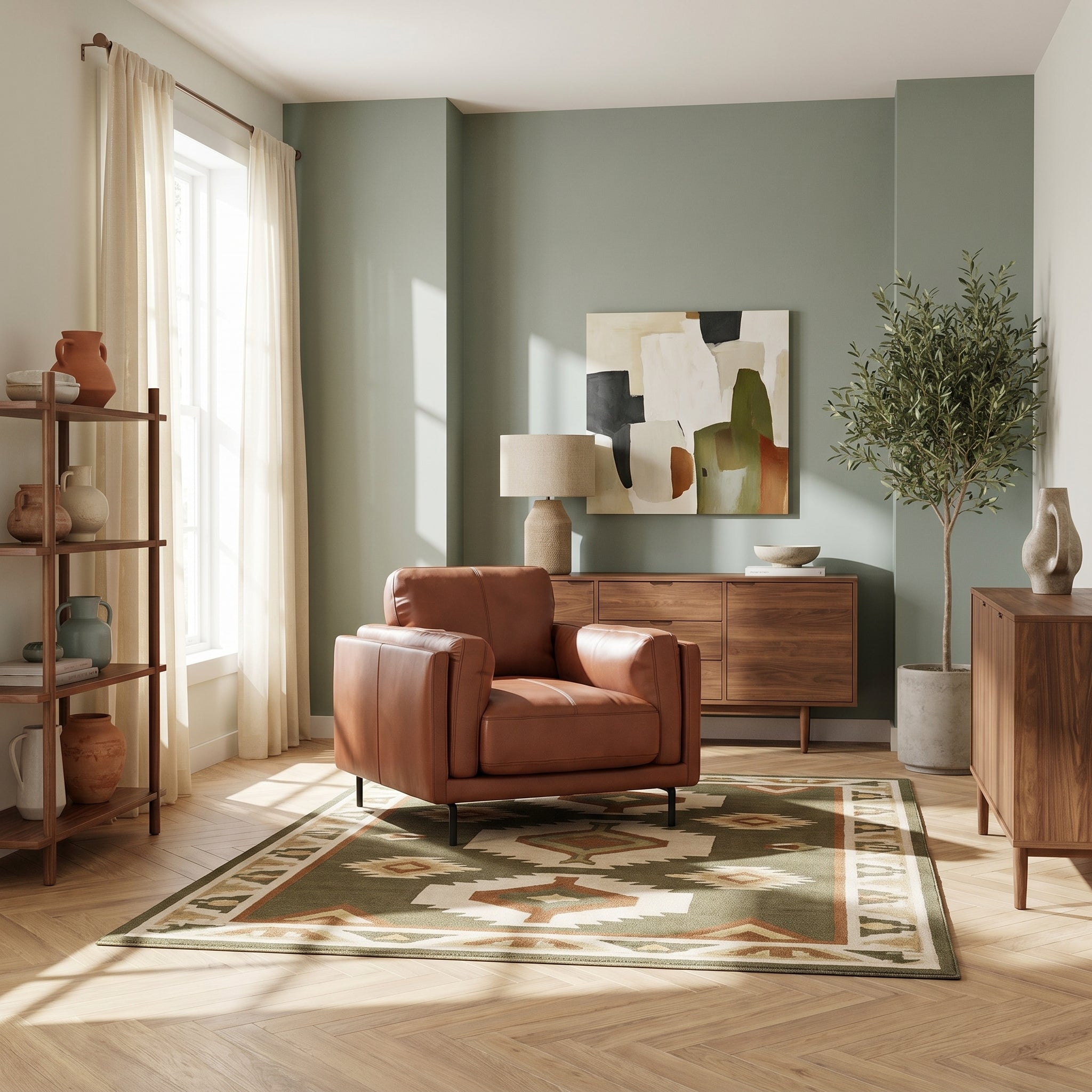 Morris Armchair - Armchair Fabric Sterling Home 2