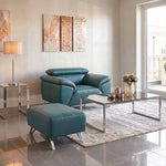 Nicoletti Puccini Footstool - Rectangular Stool CK