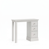 Aria Grey Single Pedestal Dressing Table
