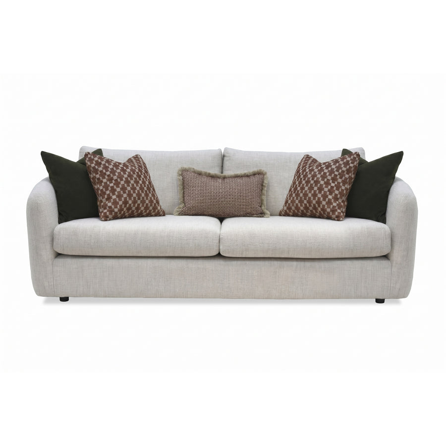 Vogue Williams Carnaby Large Sofa - Large Sofa Matt Chenille 3 Seater Sofas Sterling Home 1
