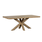 Foundry Solid Oak Large Dining Table - 240cm Dining Table Solid Oak