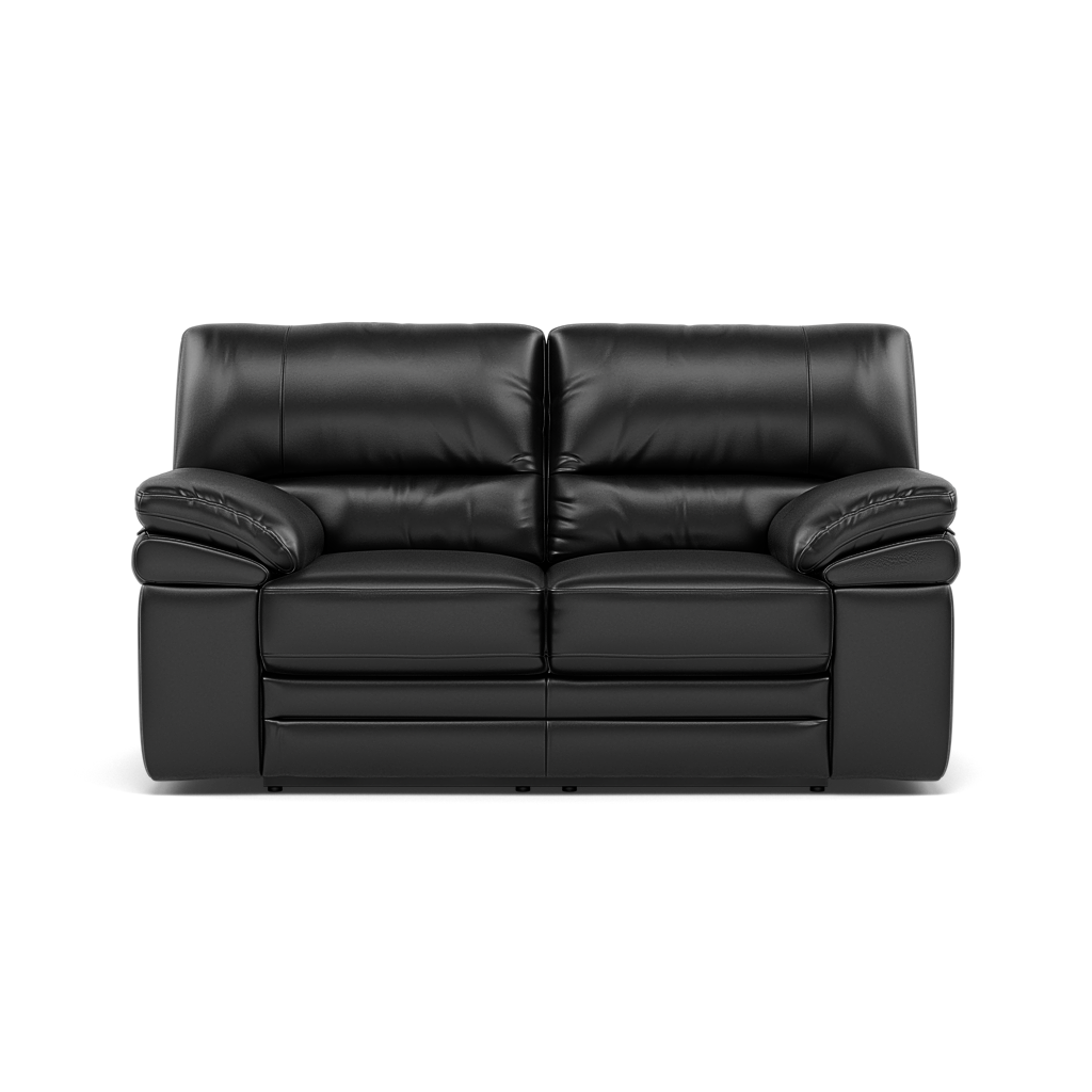Gino 2 Seater Recliner Sofa - 2 Seater Manual Recliner Sofa Cat 55 - Manual Recliner 2 Seater Sofas Sterling Home 1 Cat-55/72 New Club Dark Grey