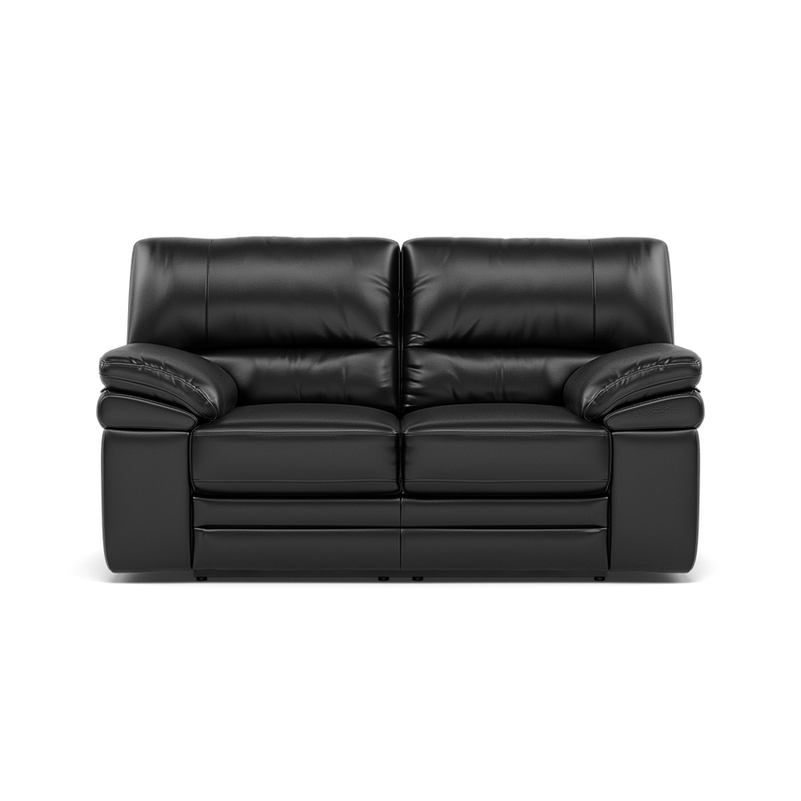 Gino 2 Seater Recliner Sofa - 2 Seater Manual Recliner Sofa Cat 55 - Manual Recliner 2 Seater Sofas Sterling Home 1 Cat-55/72 New Club Dark Grey