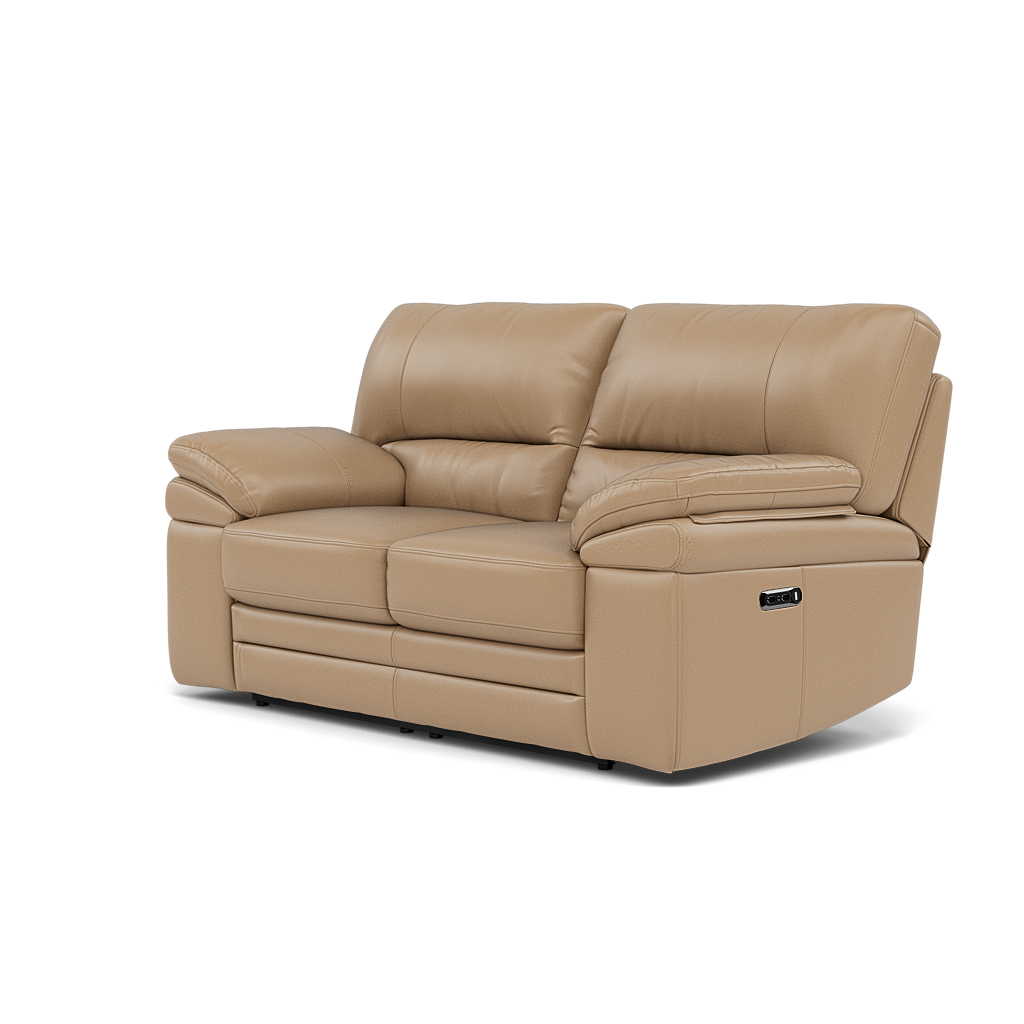 Gino 2 Seater Recliner Sofa - 2 Seater Manual Recliner Sofa Cat 60 - Manual Recliner — Cat-60/06 Montana Barley, gallery image 3