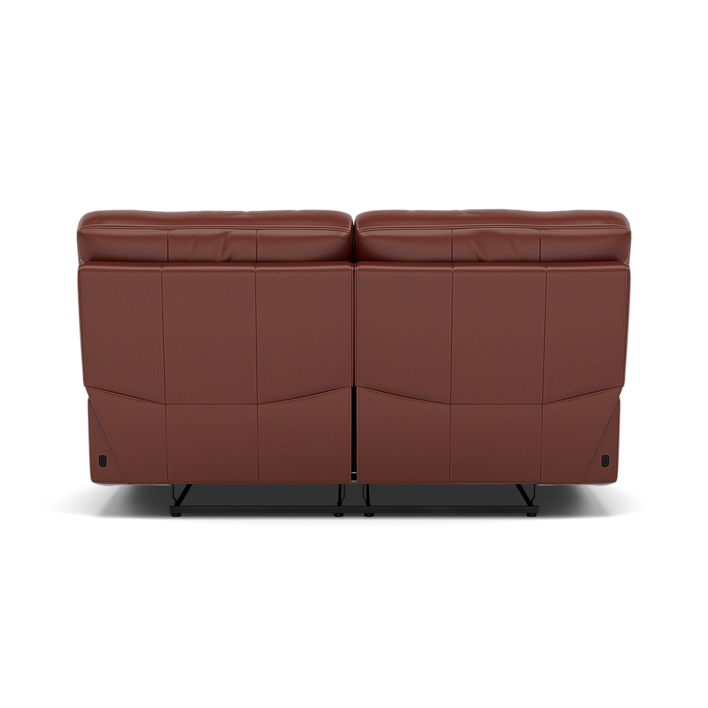 Gino 2 Seater Recliner Sofa - 2 Seater Manual Recliner Sofa Cat 60 - Manual Recliner — Cat-60/07 Montana Butterscotch, gallery image 2