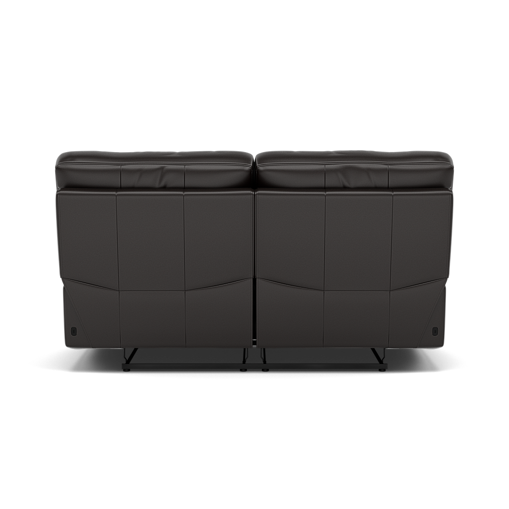 Gino 2 Seater Recliner Sofa - 2 Seater Manual Recliner Sofa Cat 60 - Manual Recliner — Cat-60/09 Montana Black Coffee, gallery image 2