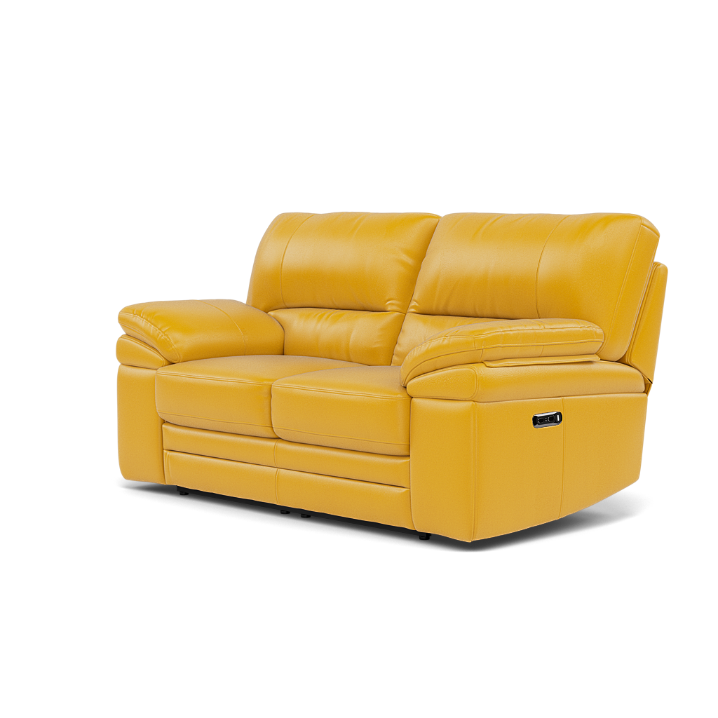 Gino 2 Seater Recliner Sofa - 2 Seater Manual Recliner Sofa Cat 60 - Manual Recliner — Cat-60/10 Montana Sunburst, gallery image 3