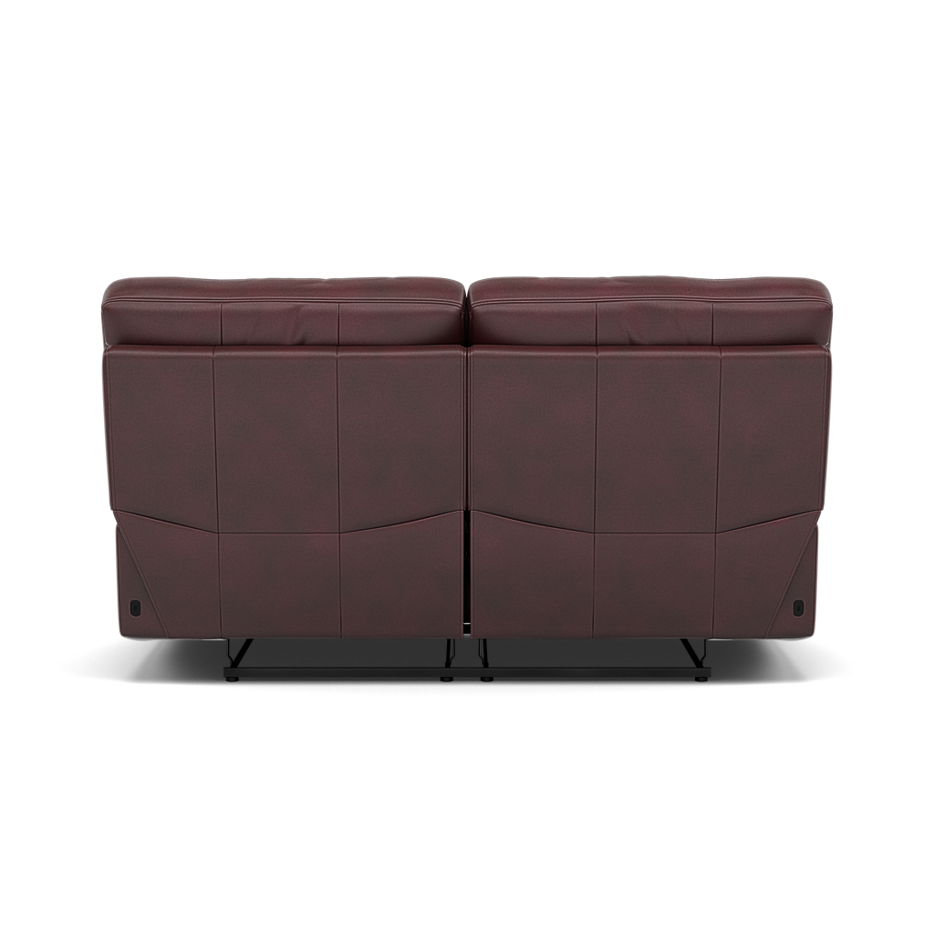 Gino 2 Seater Recliner Sofa - 2 Seater Manual Recliner Sofa Cat 60 - Manual Recliner — Cat-60/15 Montana Ruby, gallery image 2