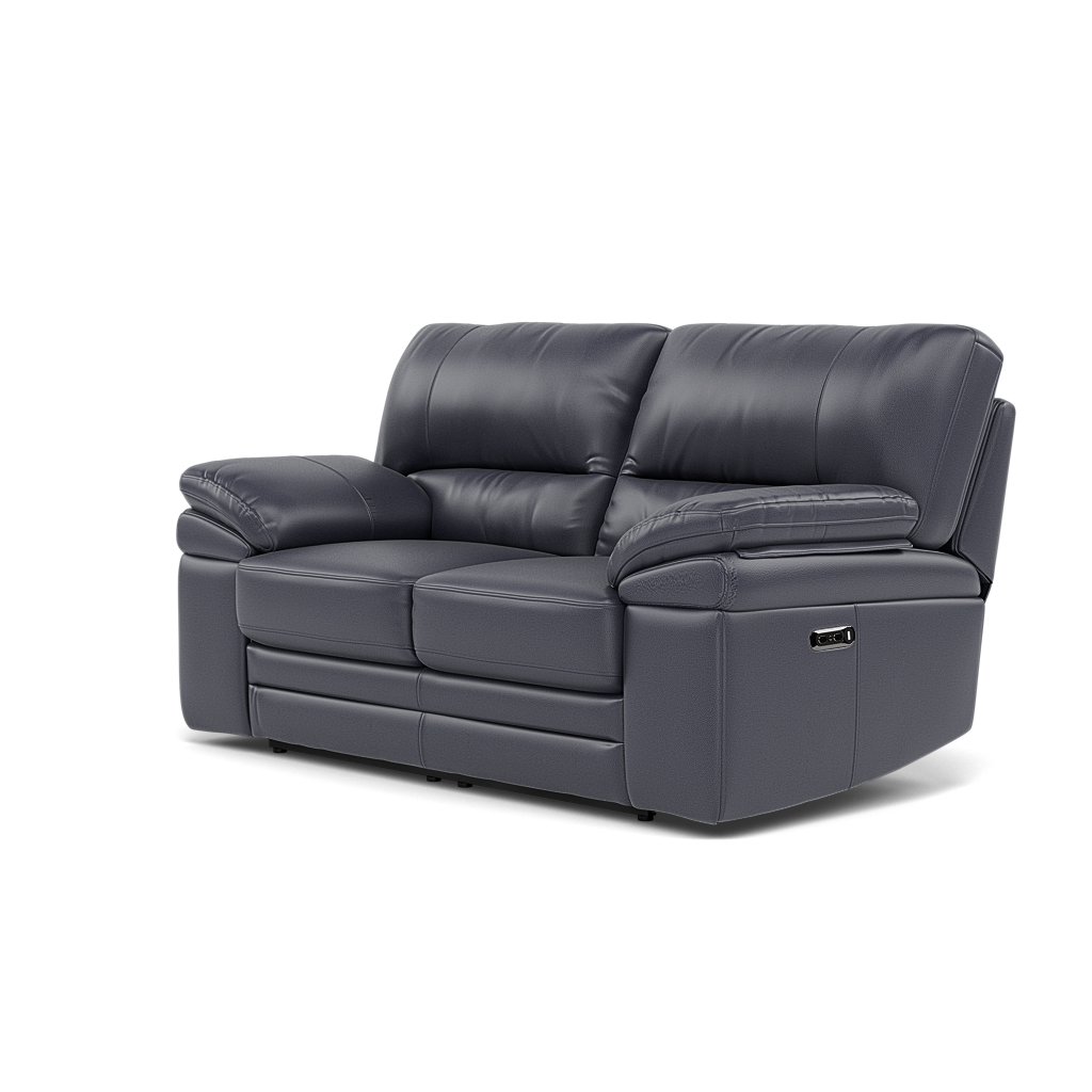 Gino 2 Seater Recliner Sofa - 2 Seater Manual Recliner Sofa Cat 60 - Manual Recliner — Cat-60/18 Montana Lavender Grey, gallery image 3
