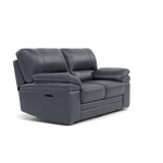 Gino 2 Seater Recliner Sofa - 2 Seater Manual Recliner Sofa Cat 60 - Manual Recliner — Cat-60/18 Montana Lavender Grey, gallery image 1