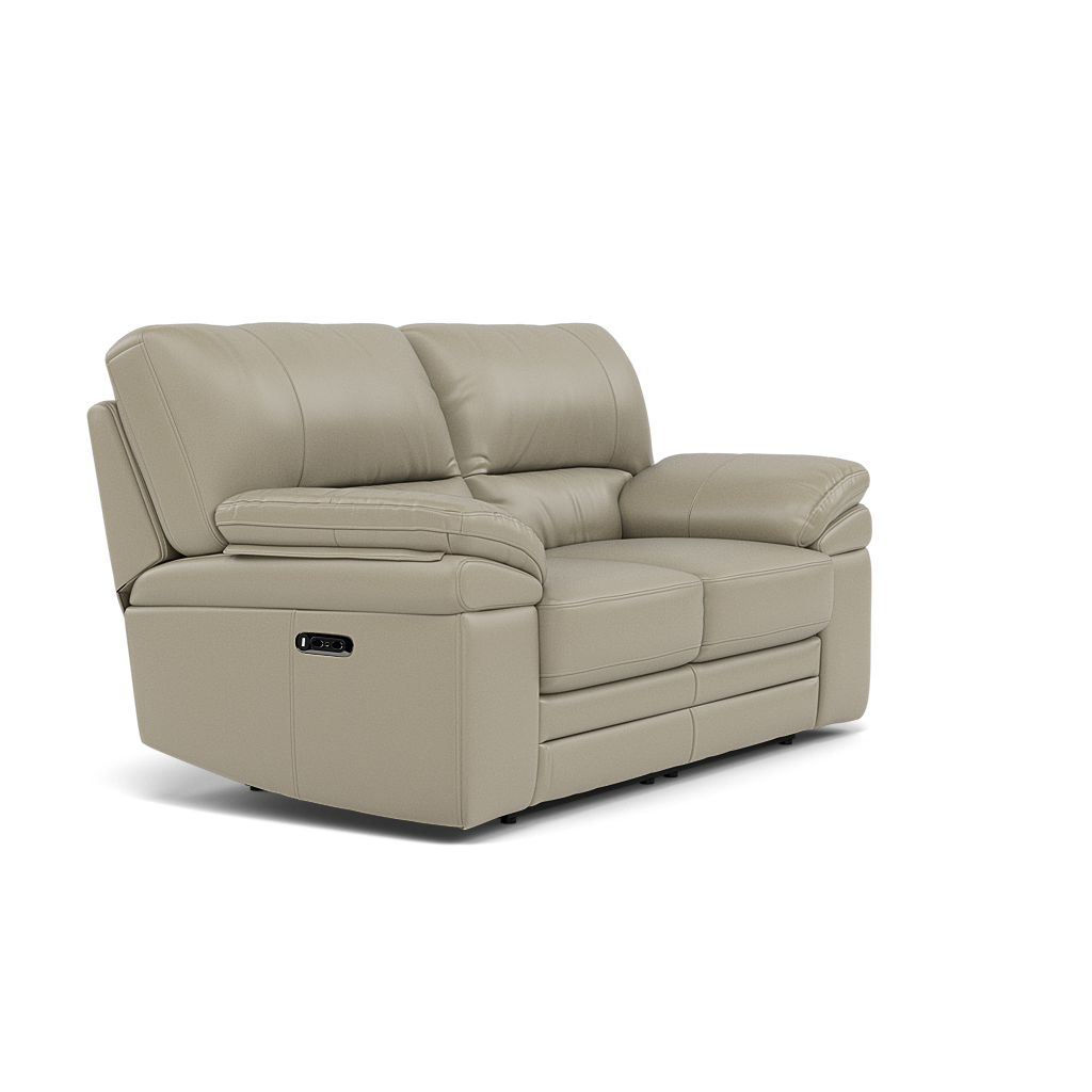Gino 2 Seater Recliner Sofa - 2 Seater Manual Recliner Sofa Cat 60 - Manual Recliner — Cat-60/23 Montana Lead Grey, gallery image 1