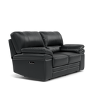 Gino 2 Seater Recliner Sofa - 2 Seater Manual Recliner Sofa Cat 60 - Manual Recliner — Cat-60/25 Montana Charcoal, gallery image 1
