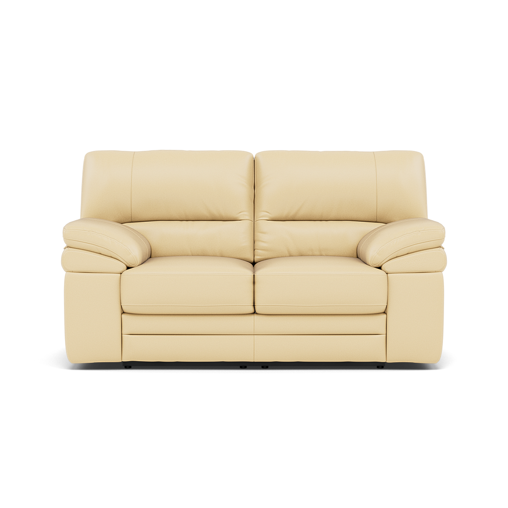 Gino 2 Seater Recliner Sofa - 2 Seater Manual Recliner Sofa Cat 60 - Manual Recliner 2 Seater Sofas Sterling Home 2 Cat-60/04 Montana Vanilla Cream