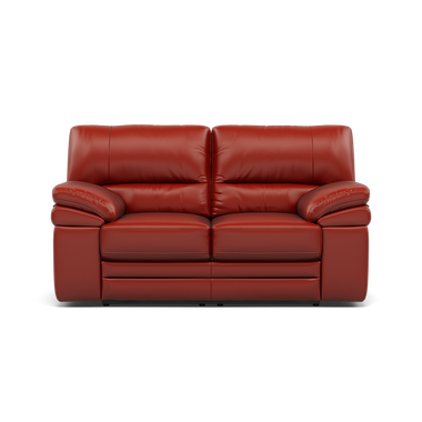 Gino 2 Seater Recliner Sofa - 2 Seater Manual Recliner Sofa Cat 60 - Manual Recliner 2 Seater Sofas Sterling Home 6 Cat-60/11 Montana Flame