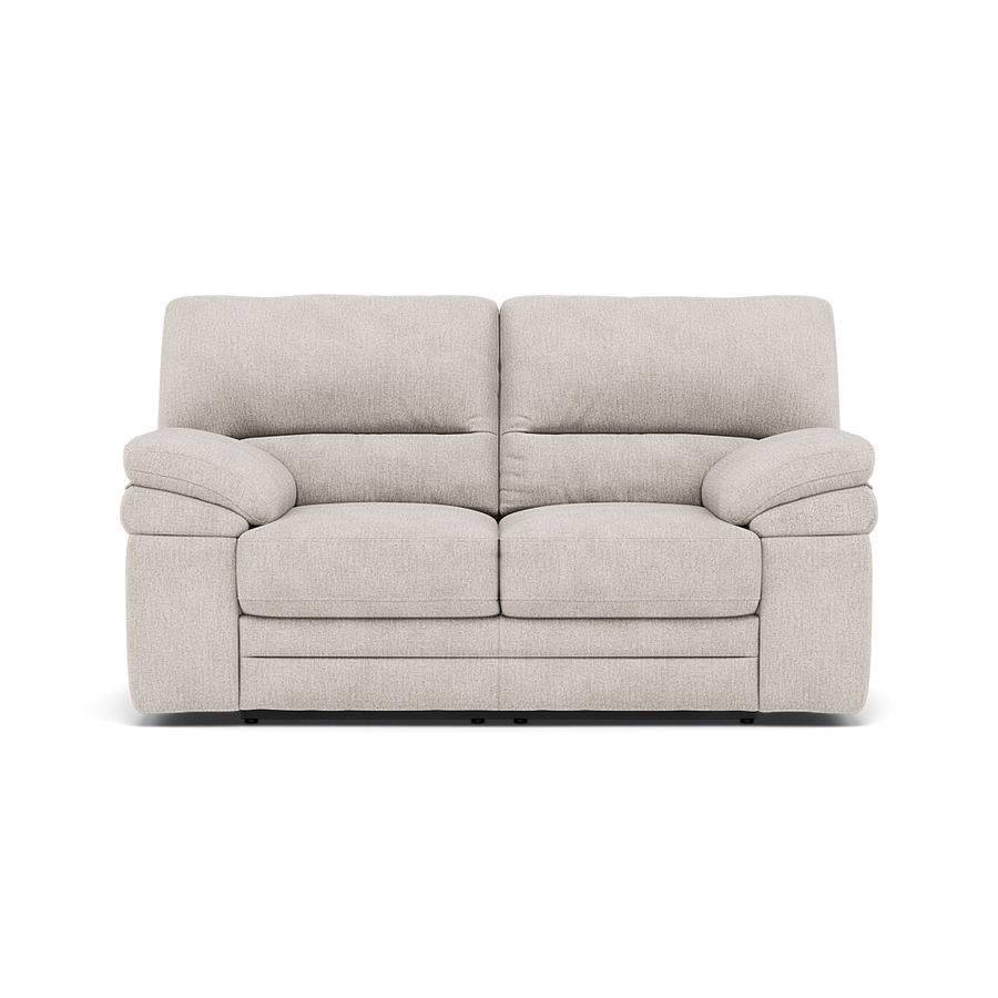 Gino 2 Seater Recliner Sofa - 2 Seater Manual Recliner Sofa F8 - Manual Recliner Sterling Home Darwin Ivory 50364 1