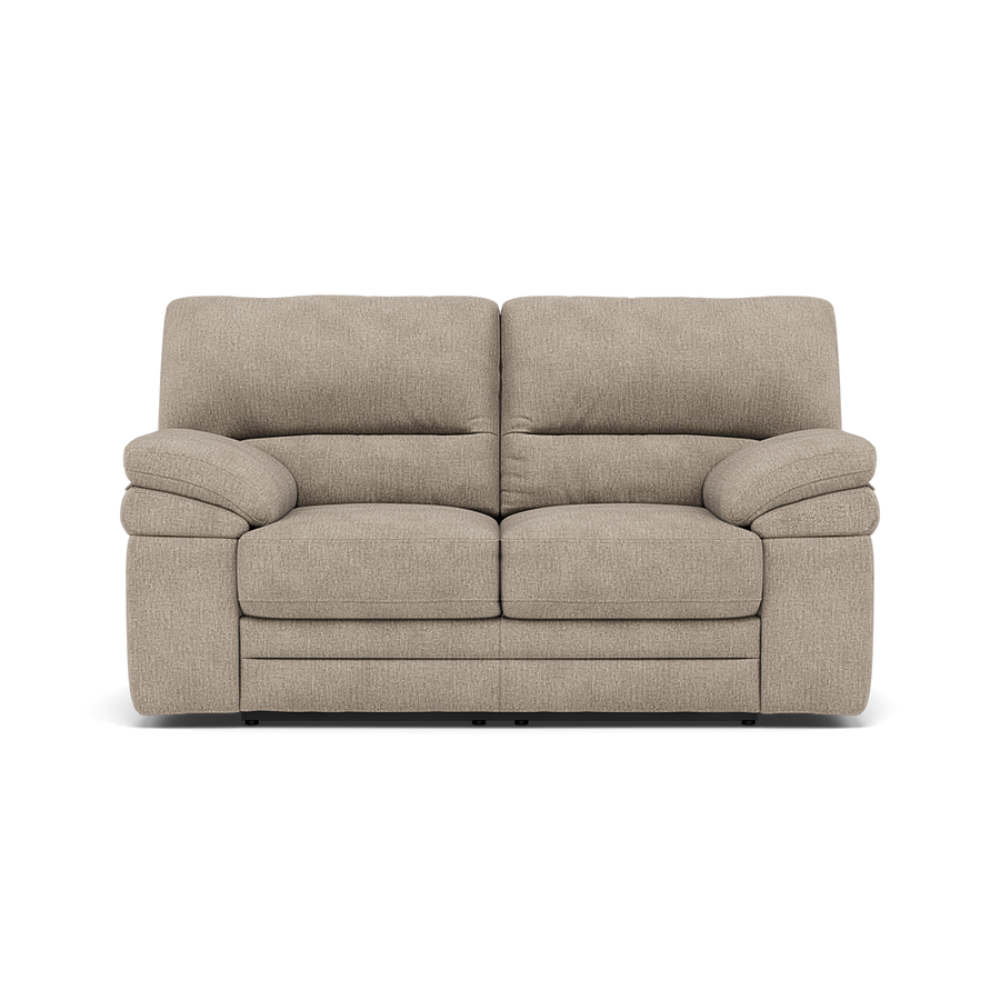 Gino 2 Seater Recliner Sofa - 2 Seater Manual Recliner Sofa F8 - Manual Recliner 2 Seater Sofas Sterling Home 1 Darwin Mink 50366