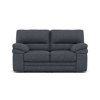 Gino 2 Seater Recliner Sofa - 2 Seater Manual Recliner Sofa F8 - Manual Recliner 2 Seater Sofas Sterling Home 6 Hopsack Midnight 70005