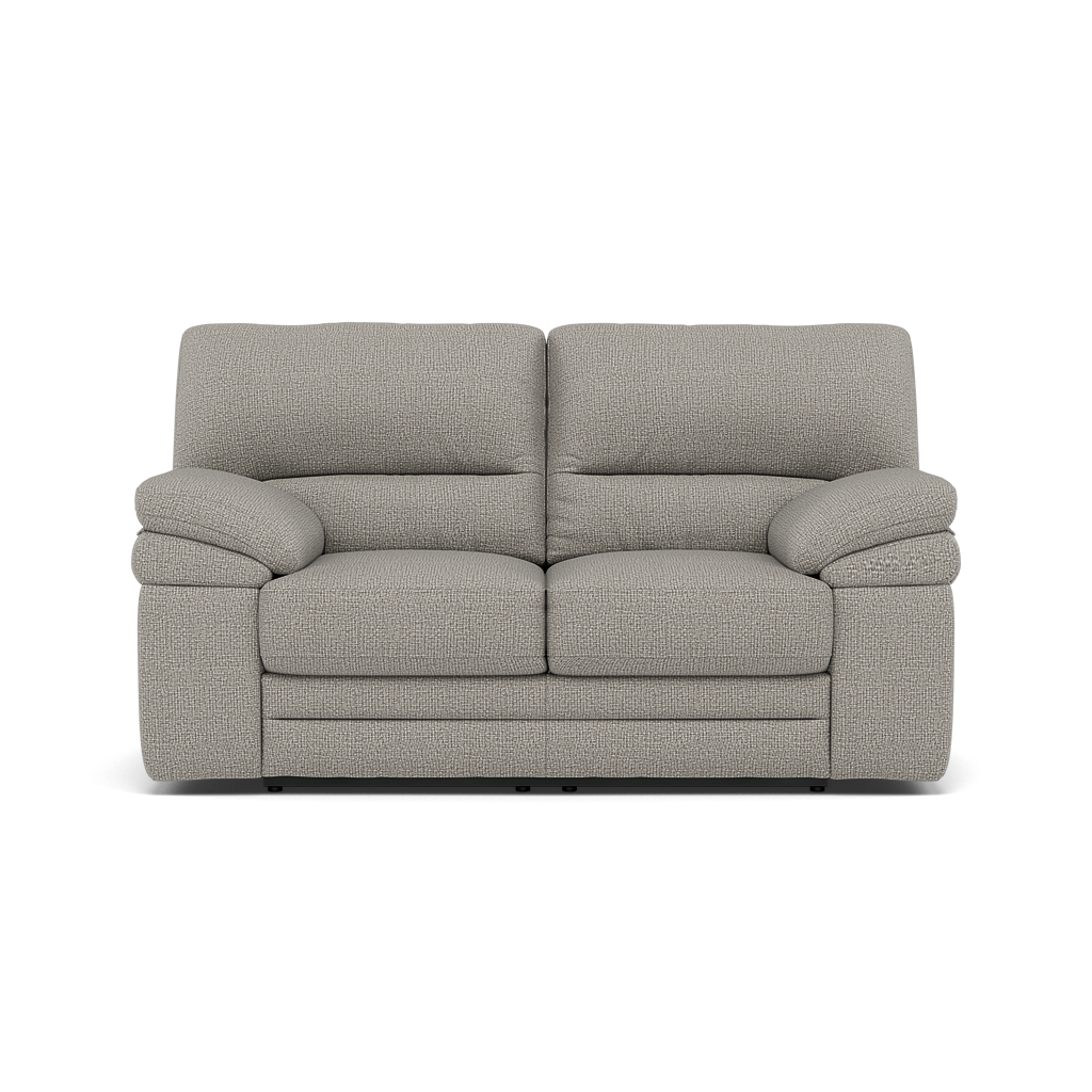 Gino 2 Seater Recliner Sofa - 2 Seater Manual Recliner Sofa F8 - Manual Recliner 2 Seater Sofas Sterling Home 2 Hopsack Dove 70001
