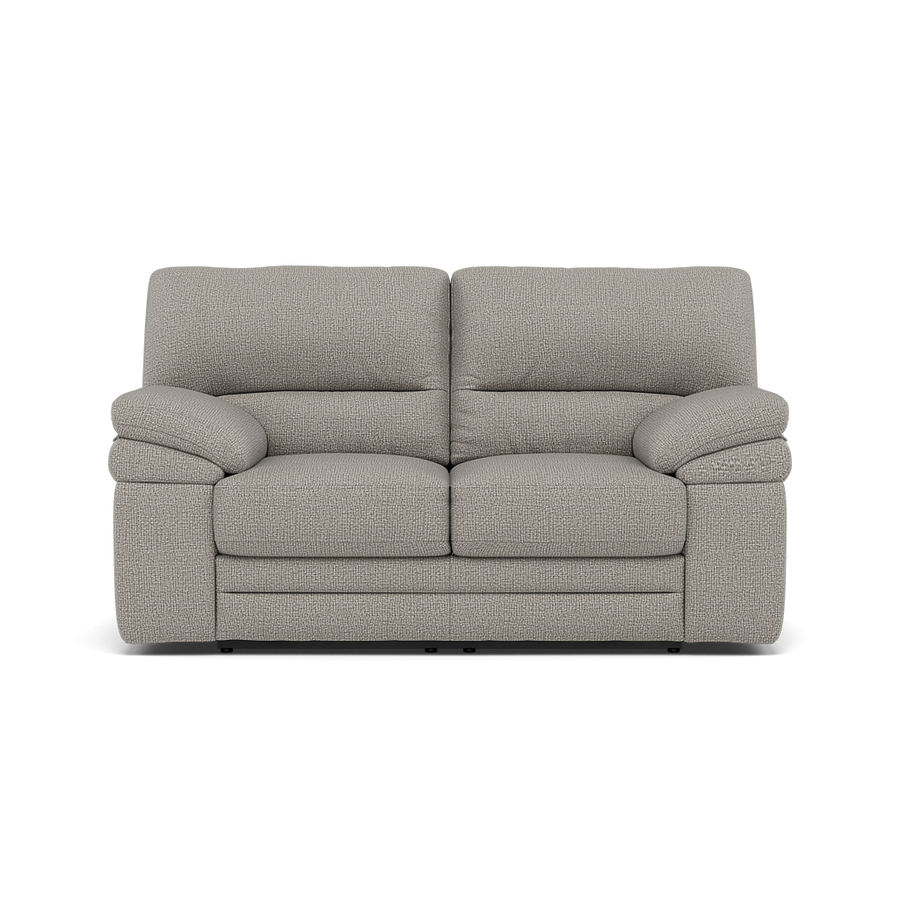 Gino 2 Seater Recliner Sofa - 2 Seater Manual Recliner Sofa F8 - Manual Recliner 2 Seater Sofas Sterling Home 2 Hopsack Dove 70001