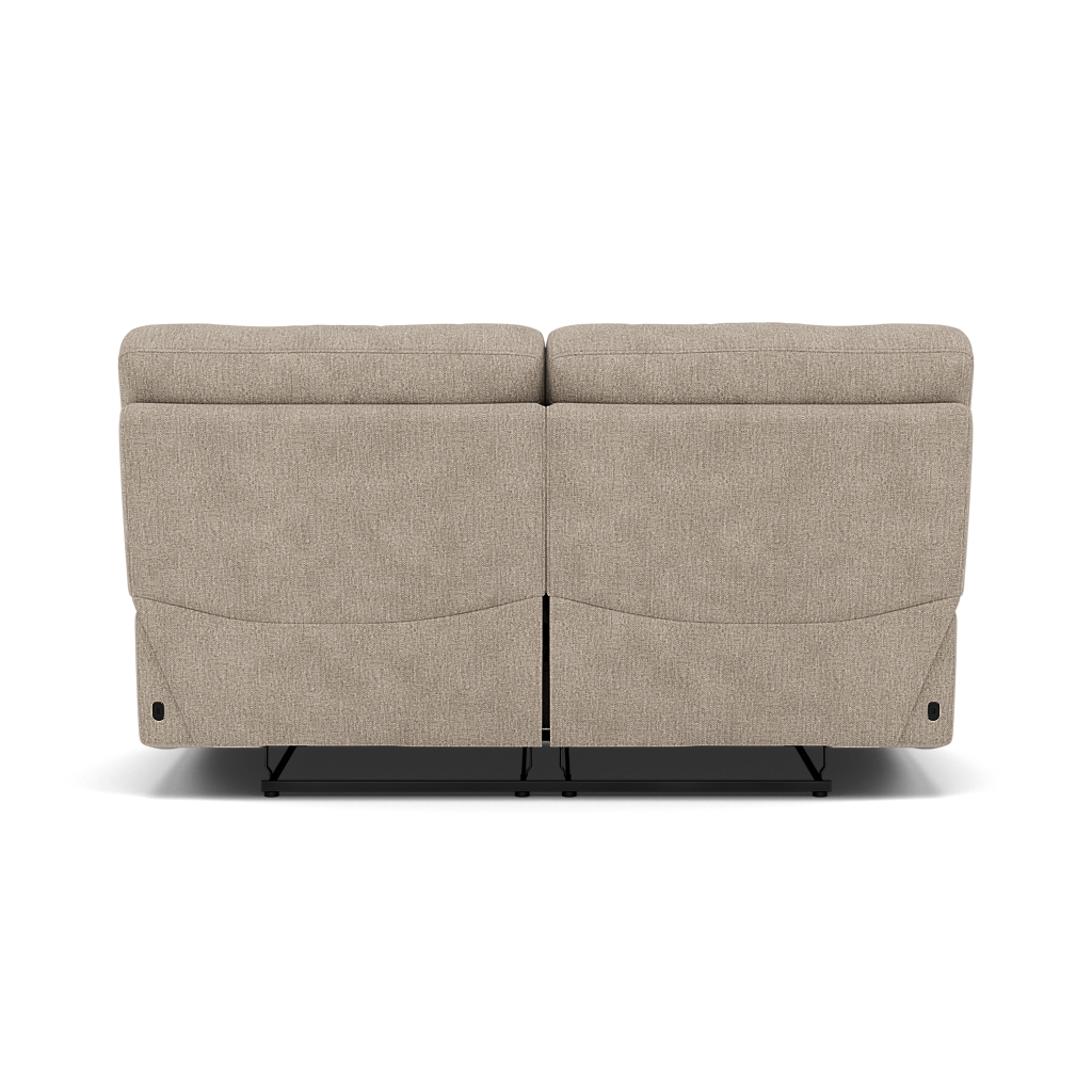 Gino 2 Seater Recliner Sofa - 2 Seater Manual Recliner Sofa F8 - Manual Recliner — Darwin Mink 50366, gallery image 2