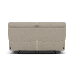 Gino 2 Seater Recliner Sofa - 2 Seater Manual Recliner Sofa F8 - Manual Recliner — Hopsack Linen 70004, gallery image 2