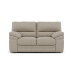 Gino 2 Seater Recliner Sofa - 2 Seater Manual Recliner Sofa F8 - Manual Recliner 2 Seater Sofas Sterling Home 5 Hopsack Linen 70004