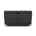 Gino 2 Seater Recliner Sofa - 2 Seater Power Recliner Sofa with USB Cat 55 - Power Recliner with USB — Cat-55/72 New Club Dark Grey, gallery image 2