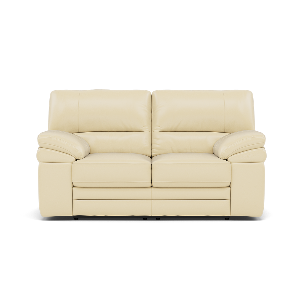 Gino 2 Seater Recliner Sofa - 2 Seater Power Recliner Sofa with USB Cat 60 - Power Recliner with USB 2 Seater Sofas Sterling Home 1 Cat-60/02 Montana Cool Cream