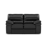 Gino 2 Seater Recliner Sofa - 2 Seater Power Recliner Sofa with USB Cat 60 - Power Recliner with USB 2 Seater Sofas Sterling Home 11 Cat-60/22 Montana Jet Black