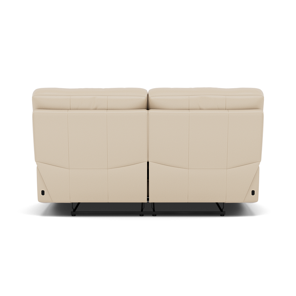 Gino 2 Seater Recliner Sofa - 2 Seater Power Recliner Sofa with USB Cat 60 - Power Recliner with USB — Cat-60/05 Montana Bone China, gallery image 2