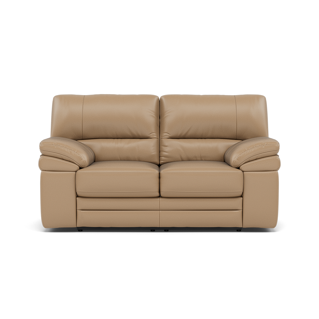 Gino 2 Seater Recliner Sofa - 2 Seater Power Recliner Sofa with USB Cat 60 - Power Recliner with USB 2 Seater Sofas Sterling Home 16 Cat-60/06 Montana Barley