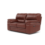 Gino 2 Seater Recliner Sofa - 2 Seater Power Recliner Sofa with USB Cat 60 - Power Recliner with USB — Cat-60/07 Montana Butterscotch, gallery image 3