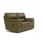 Gino 2 Seater Recliner Sofa - 2 Seater Power Recliner Sofa with USB Cat 60 - Power Recliner with USB — Cat-60/16 Montana Oregano, gallery image 1