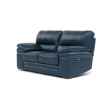 Gino 2 Seater Recliner Sofa - 2 Seater Power Recliner Sofa with USB Cat 60 - Power Recliner with USB — Cat-60/17 Montana Ocean, gallery image 3