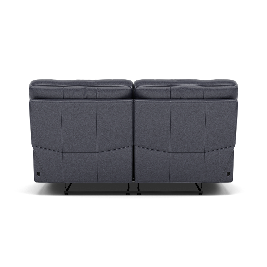 Gino 2 Seater Recliner Sofa - 2 Seater Power Recliner Sofa with USB Cat 60 - Power Recliner with USB — Cat-60/18 Montana Lavender Grey, gallery image 2