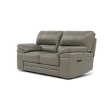 Gino 2 Seater Recliner Sofa - 2 Seater Power Recliner Sofa with USB Cat 60 - Power Recliner with USB — Cat-60/20 Montana Pewter, gallery image 3