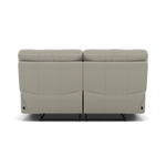 Gino 2 Seater Recliner Sofa - 2 Seater Power Recliner Sofa with USB Cat 60 - Power Recliner with USB — Cat-60/28 Montana New Grey, gallery image 2