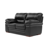 Gino 2 Seater Sofa - 2 Seater Sofa Cat 55 — Cat-55/72 New Club Dark Grey / Wooden Feet, gallery image 3