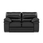 Gino 2 Seater Sofa - 2 Seater Sofa Cat 55 2 Seater Sofas Sterling Home 1 Cat-55/72 New Club Dark Grey Metal Feet