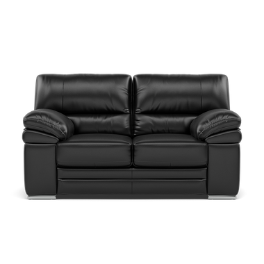 Gino 2 Seater Sofa - 2 Seater Sofa Cat 55 2 Seater Sofas Sterling Home 1 Cat-55/72 New Club Dark Grey Metal Feet
