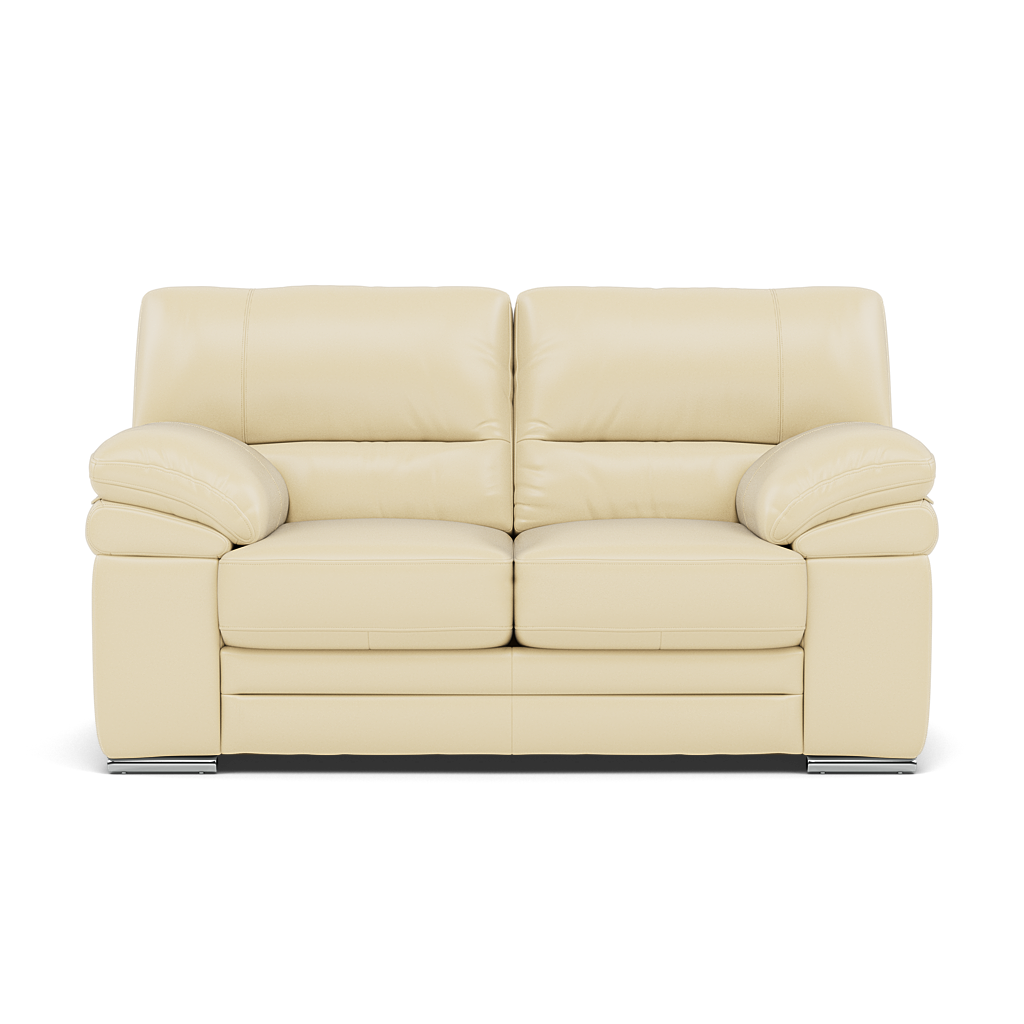 Gino 2 Seater Sofa - 2 Seater Sofa Cat 60 2 Seater Sofas Sterling Home 1 Cat-60/02 Montana Cool Cream Metal Feet
