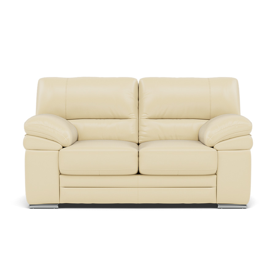Gino 2 Seater Sofa - 2 Seater Sofa Cat 60 2 Seater Sofas Sterling Home 1 Cat-60/02 Montana Cool Cream Metal Feet
