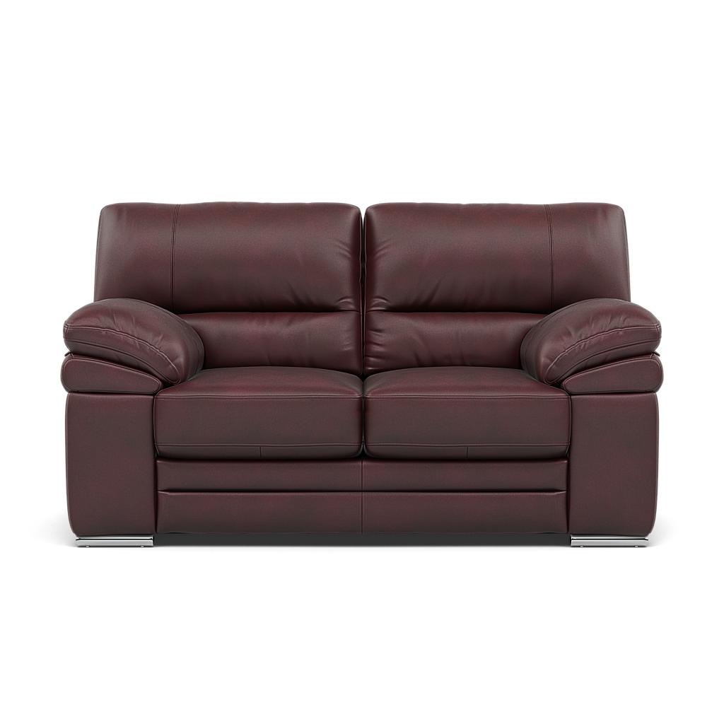 Gino 2 Seater Sofa - 2 Seater Sofa Cat 60 2 Seater Sofas Sterling Home 13 Cat-60/15 Montana Ruby Metal Feet