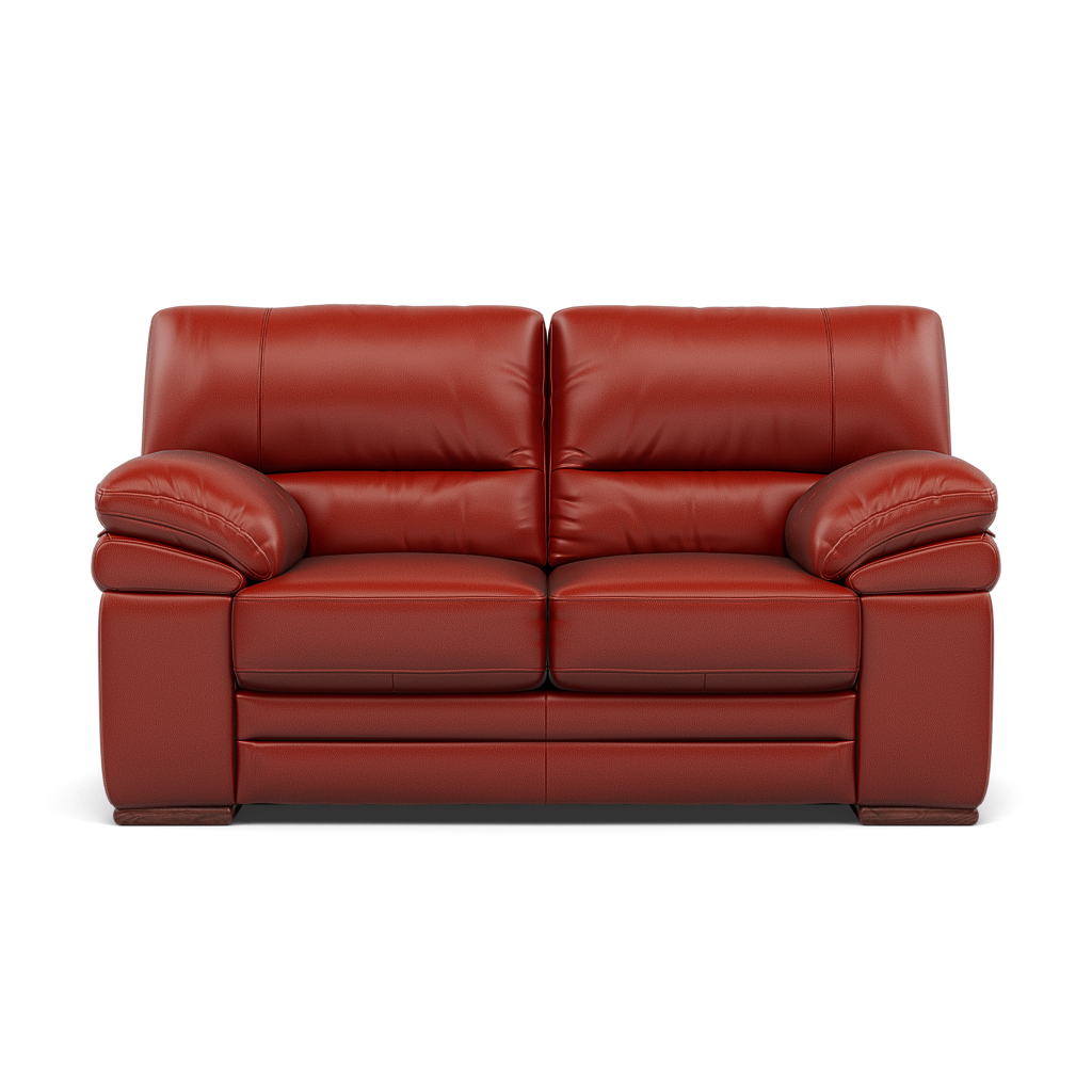 Gino 2 Seater Sofa - 2 Seater Sofa Cat 60 2 Seater Sofas Sterling Home 12 Cat-60/11 Montana Flame Wooden Feet